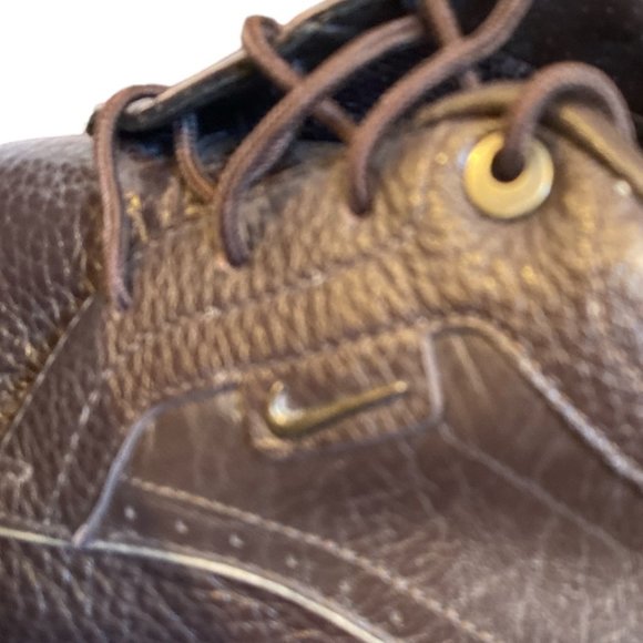 Men's Nike Power Channel TAC 379220-272 Leather Golf Shoes, Size 10, Like New - Picture 3 of 8